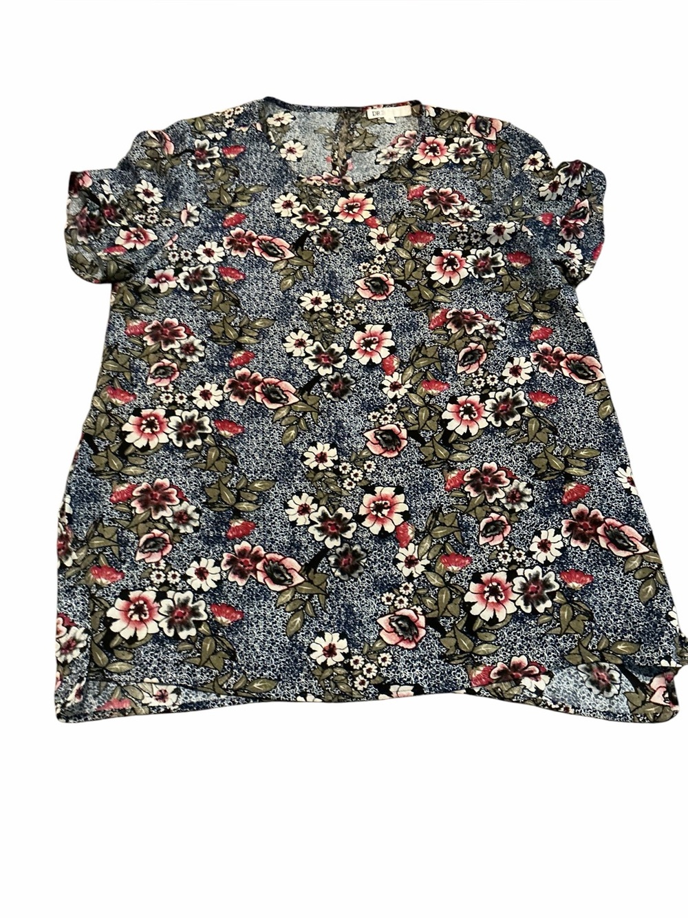 DR2 floral blouse